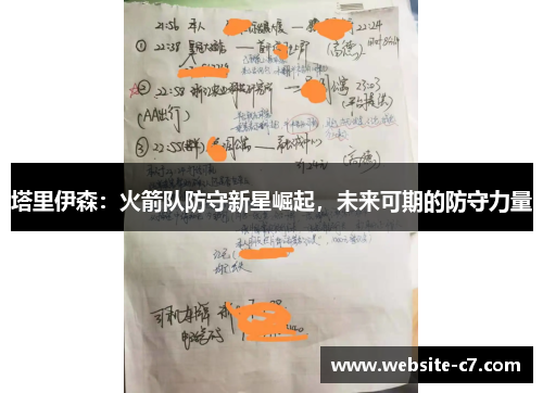 塔里伊森：火箭队防守新星崛起，未来可期的防守力量