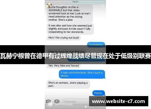 瓦赫宁根曾在德甲有过辉煌战绩尽管现在处于低级别联赛