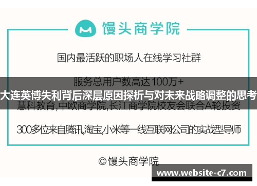 大连英博失利背后深层原因探析与对未来战略调整的思考